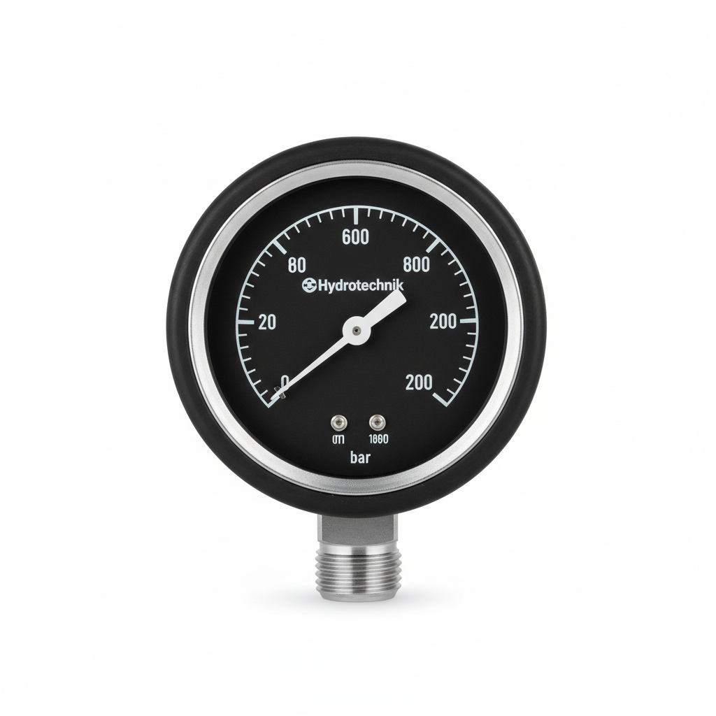 Hydrotechnik Pressure Gauge 0–600 bar